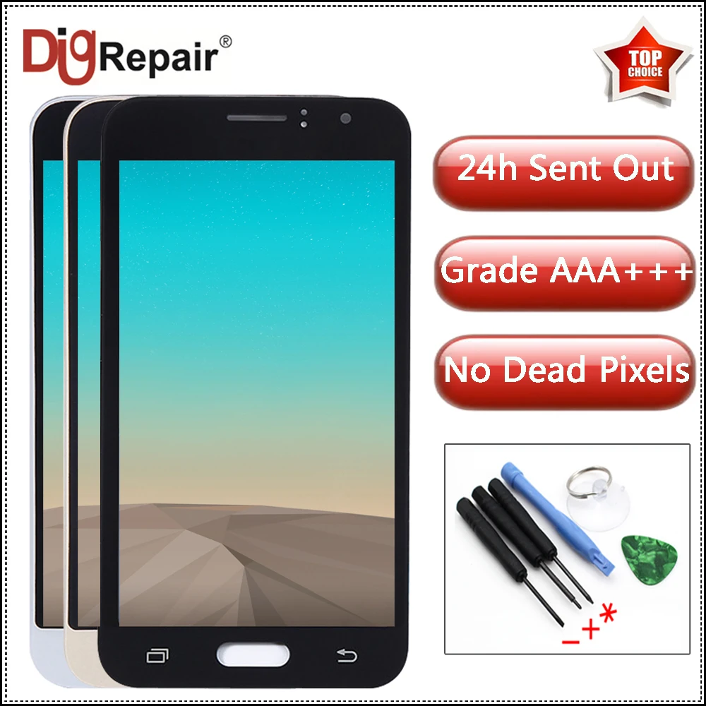 

J120F lcd For SAMSUNG GALAXY j1 2016 lcd J120 J120F J120M J120H LCD Display Touch Screen Digitizer for GALAXY j1 2016 display