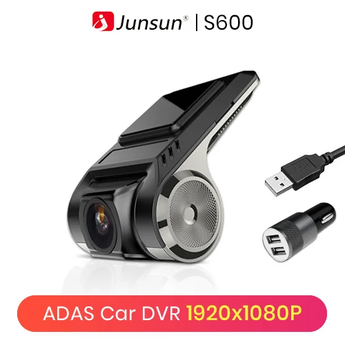 reversing camera mirror Junsun S600 ADAS Car DVRs Full HD Dash Cam Camera LDWS Auto Recorder 2020 Hidden Type for Android Multimedia player DVD Mini DVR rear view mirror reverse camera DVR/Dash Cameras