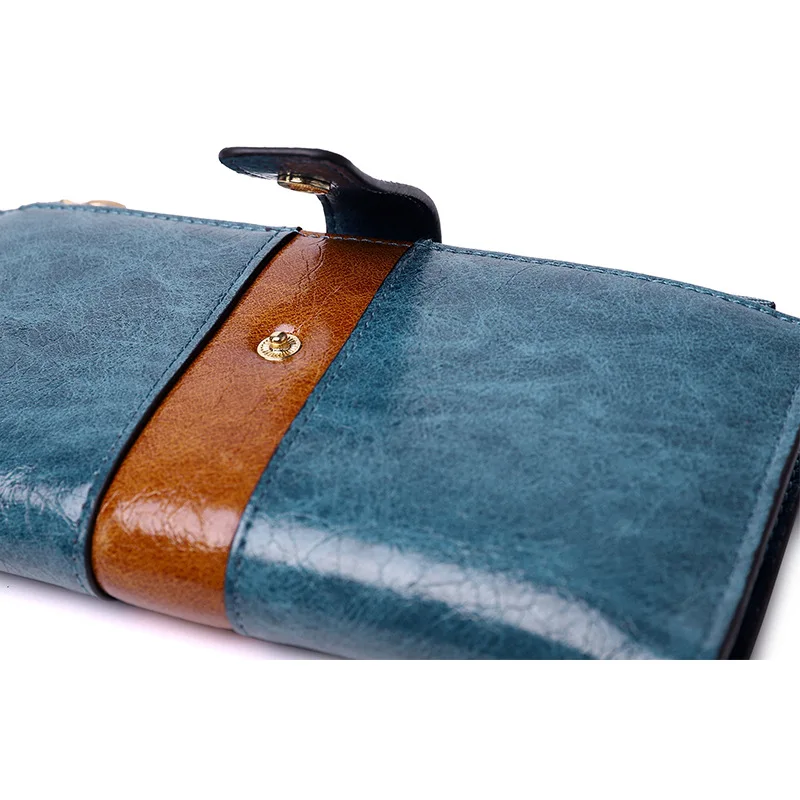 2019 Women Leather Wallets Luxury Brand Zipper Wallets Female Designer long Wallets Purses Clutch Bags for Women iPhone Carteira (17)