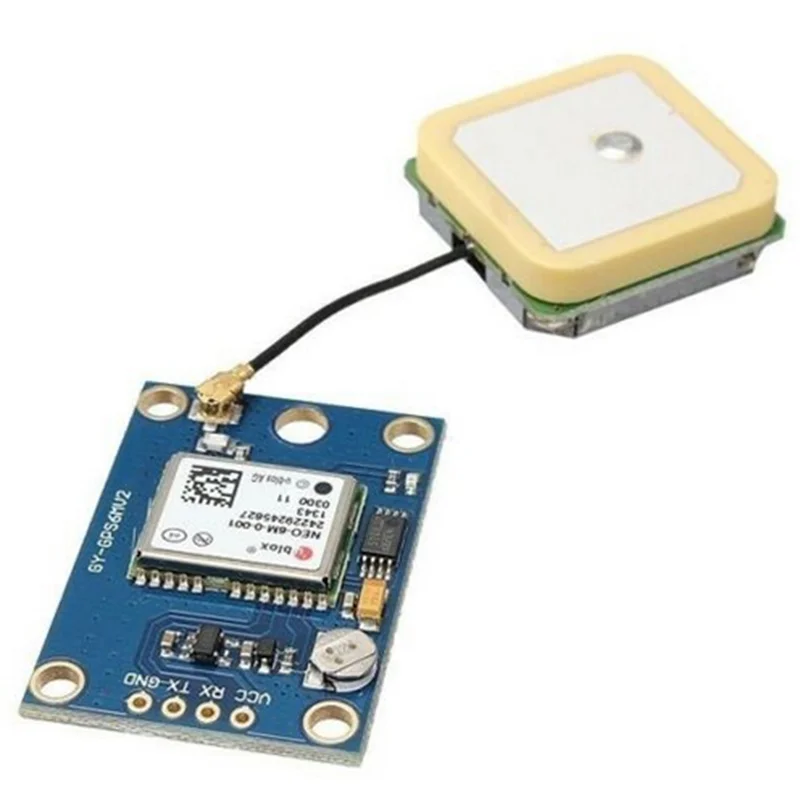 Контроллер полета GPS GY 6MV2 мощный модуль сигнала NEO6MV2 встроенный EEPROM для Arduino 1