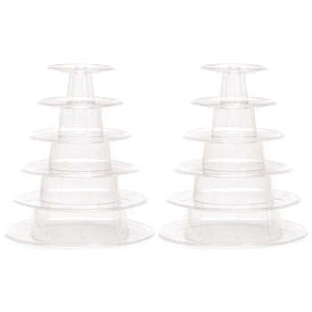 

Macaron Tree Tower Cake Stand Cupcake Macaroons Display Rack Holder Tools Wedding Decor Easter Party Supplies, Dessert Display T