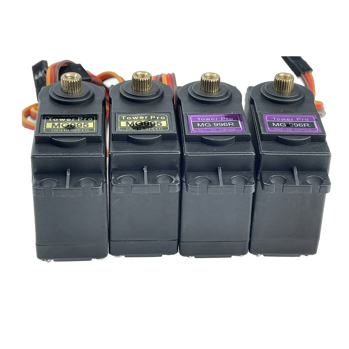 Сервоприводы Digital MG995 MG996 2 шт. вес 13 кг 15 сервопривод металлический для Futaba JR