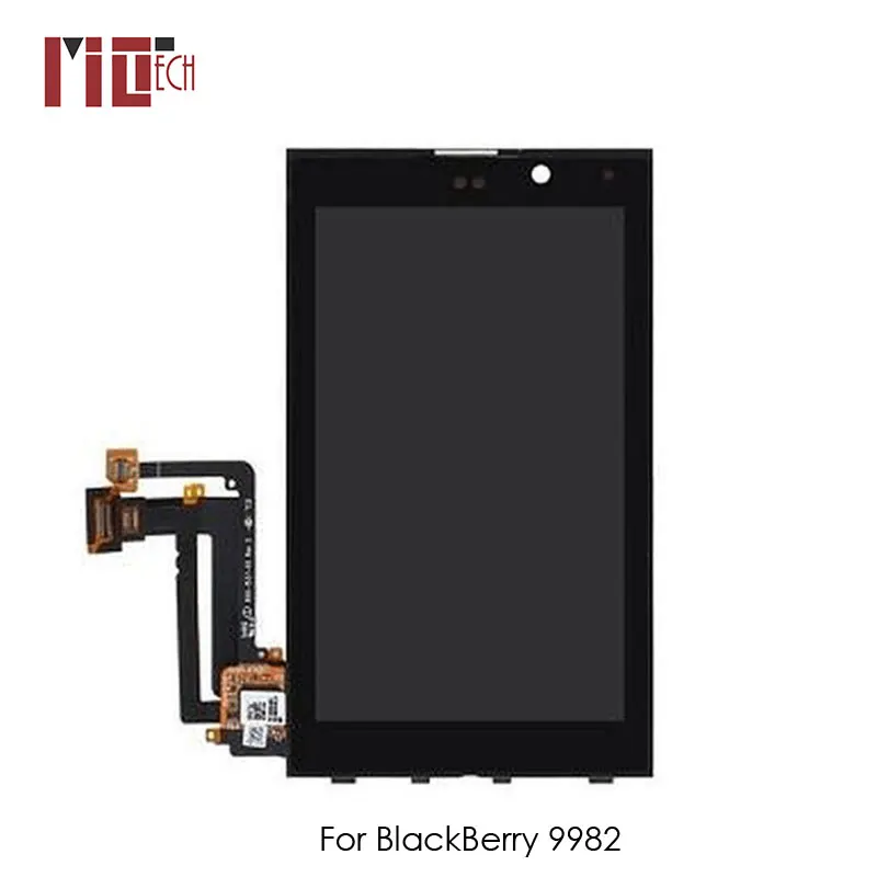 

LCD Display For BlackBerry 9982 P9982 Touch Screen Digitizer Assembly Replacement Black With Frame 100% Tested