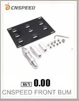 Универсальный задний буксир, буксирный крюк набор/Трейлер кольцо/буксировочный ключ для гоночного автомобиля бар набор для большинства японских автомобилей AutoYC100396