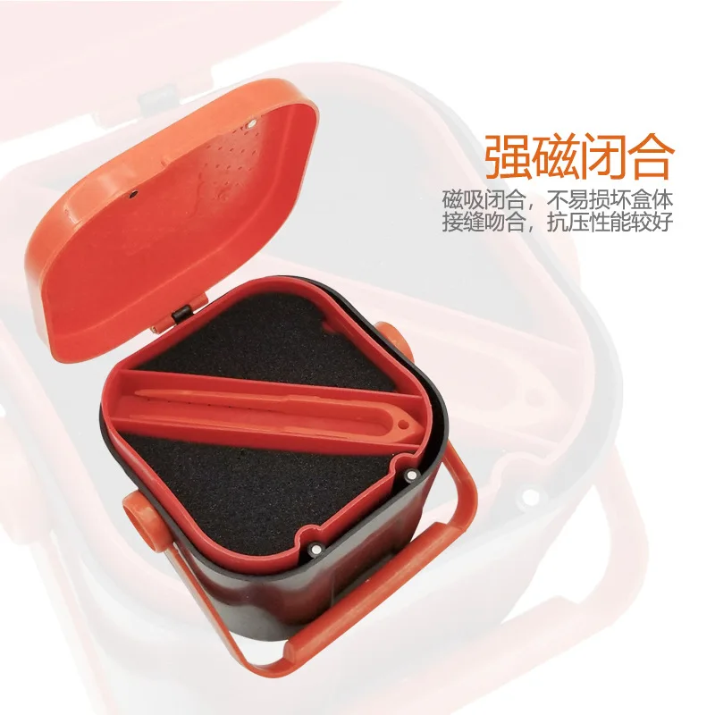 

Breathable Live Bait Box Thick Multi-functional Bloodworm Box Bait Box Nereis Earthworm Box Angling Fishing Gear