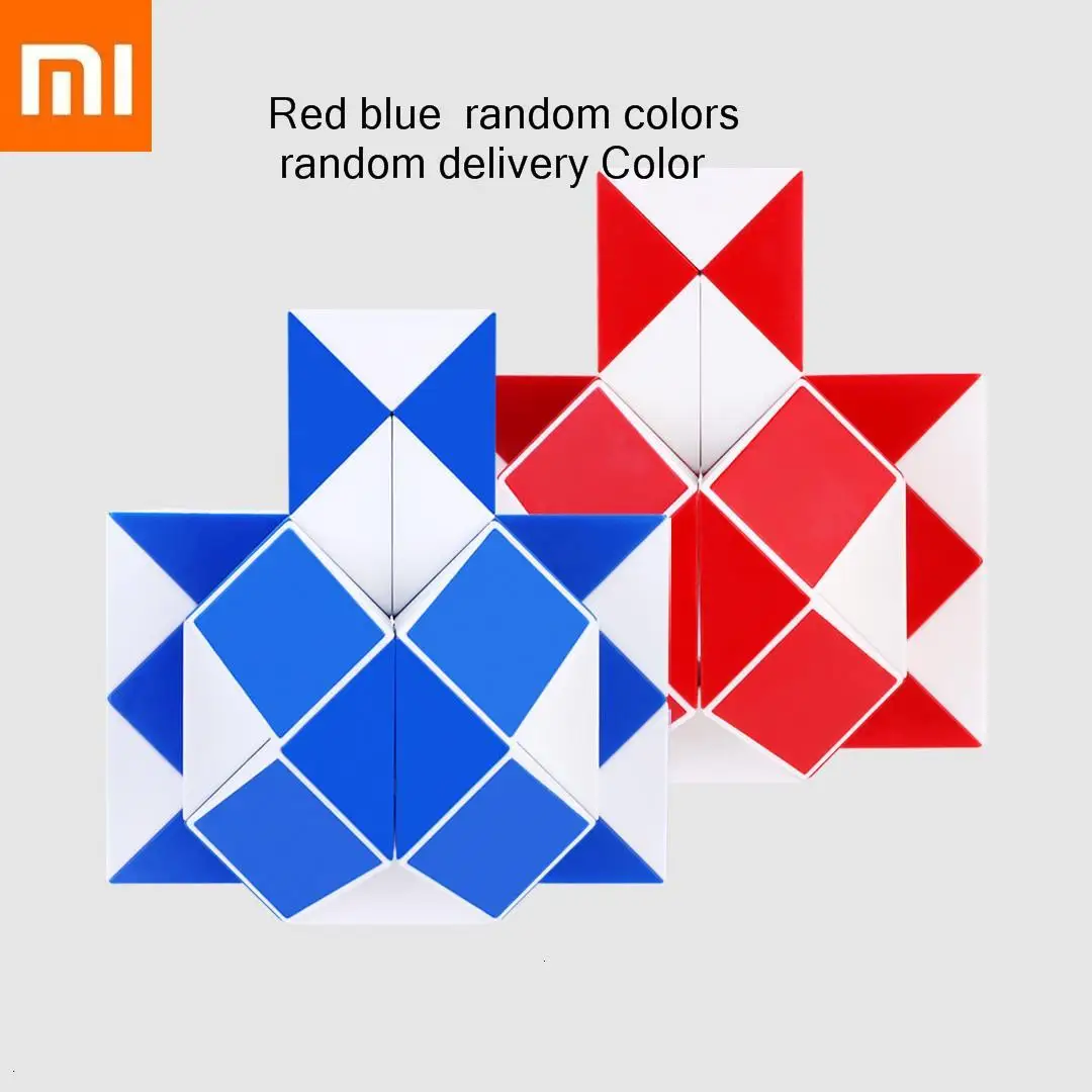Random color Новинка, Xiaomi 36, волшебная игрушечная линейка, обучающая, для раннего образования, защитный материал, случайная прошивка для детей, подарок для детей, Xiomi игрушка - Цвет: Random color