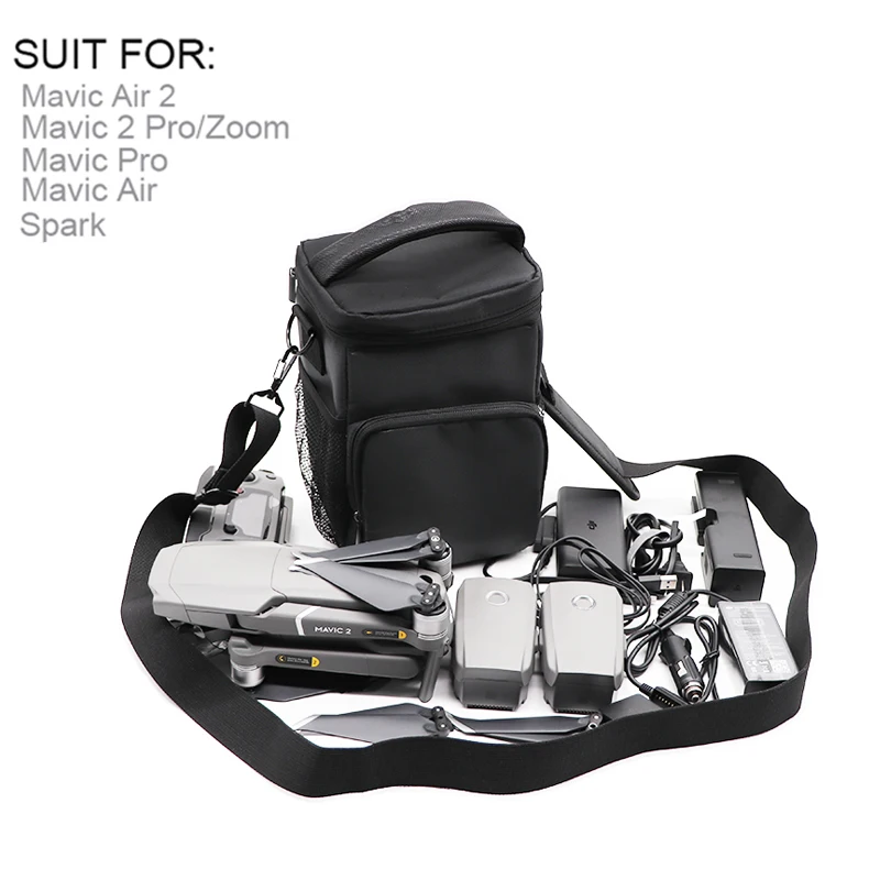 Портативный чехол для хранения Mavic Air 2 DJI Pro/Zoom/Air/Spark/ контроллер дрона и батарея