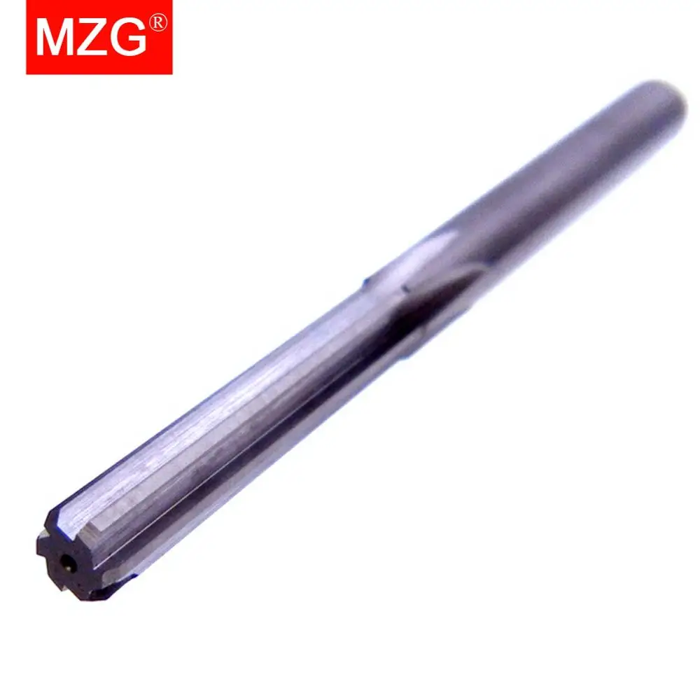 MZG  1PCS HRC55 6 Flute 4 5  6 8 12 mm Straight Flute CNC Lathe Machining Carbide Milling Tungsten Steel Milling Cutter Reamer 5