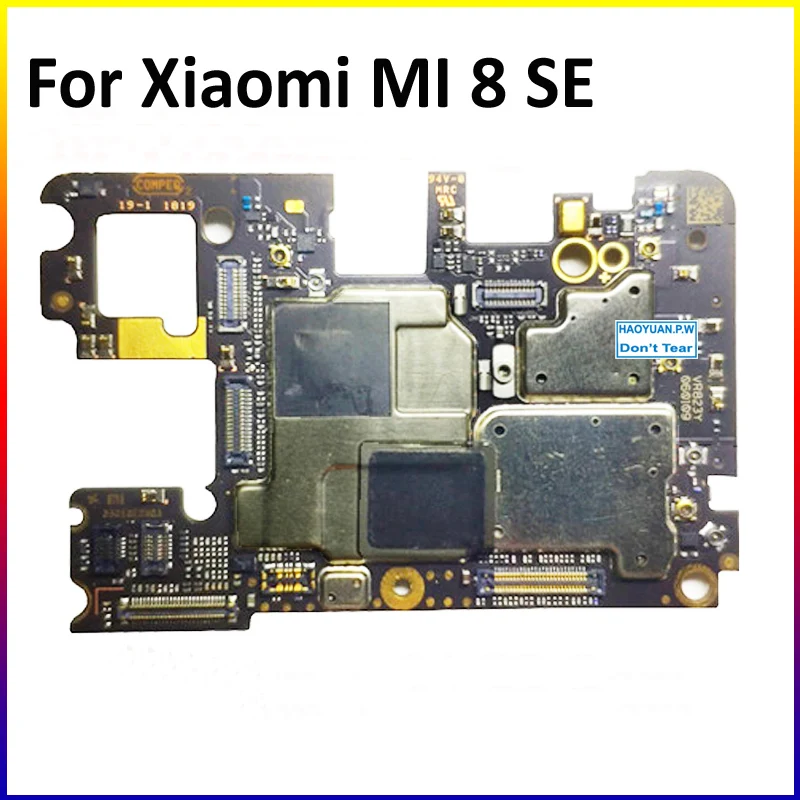 

multilingual Original Working Mainboard Motherboard flex Circuits Cable FPC For Xiaomi Mi 8 se Mi8 SE Global Firmware Tested