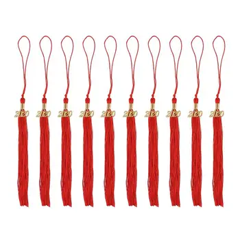 

Newest 10pcs 2020 Graduation Party Hat Tassel Decorative Graduation University Bachelor Doctor Cap Tassel Honor Tassel A35