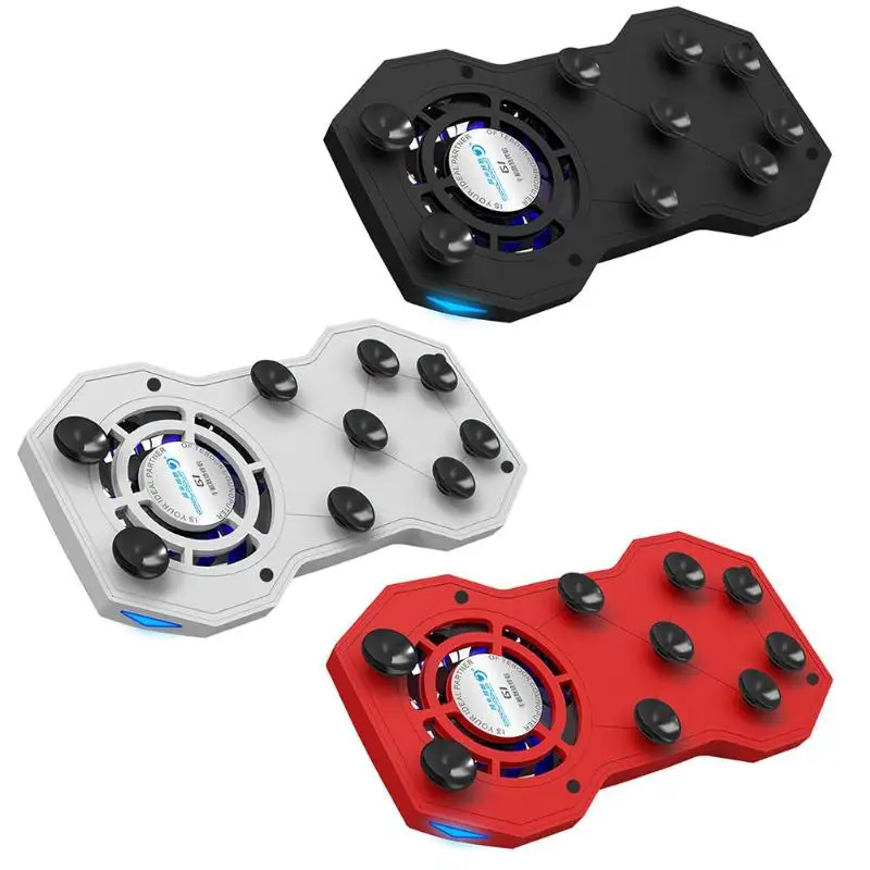 

Hot Sale Phone Cooler Stand Multi-function Mobile Gamepad Trigger Controller Cooler Cooling Fan Holder Stand w/Power Bank
