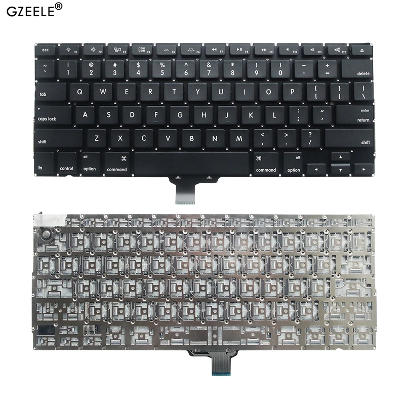 Новинка 2009 2010 2011 2012 года A1278 ноутбук с английской клавиатурой для Macbook Pro A1278 раскладка клавиатуры замена без рамки