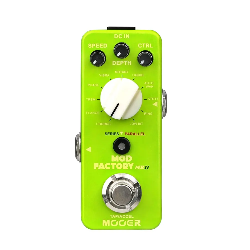 Mooer MOD FACTORY MKII педаль для гитарных эффектов с мультимодуляцией 11 модуляции кран Tempo