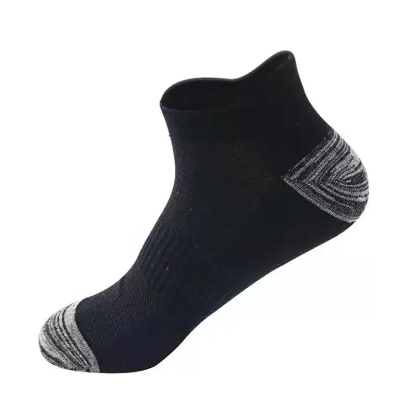Men Ankle Socks – Breathable Summer Mesh Sports Socks, Plus Size 44-48