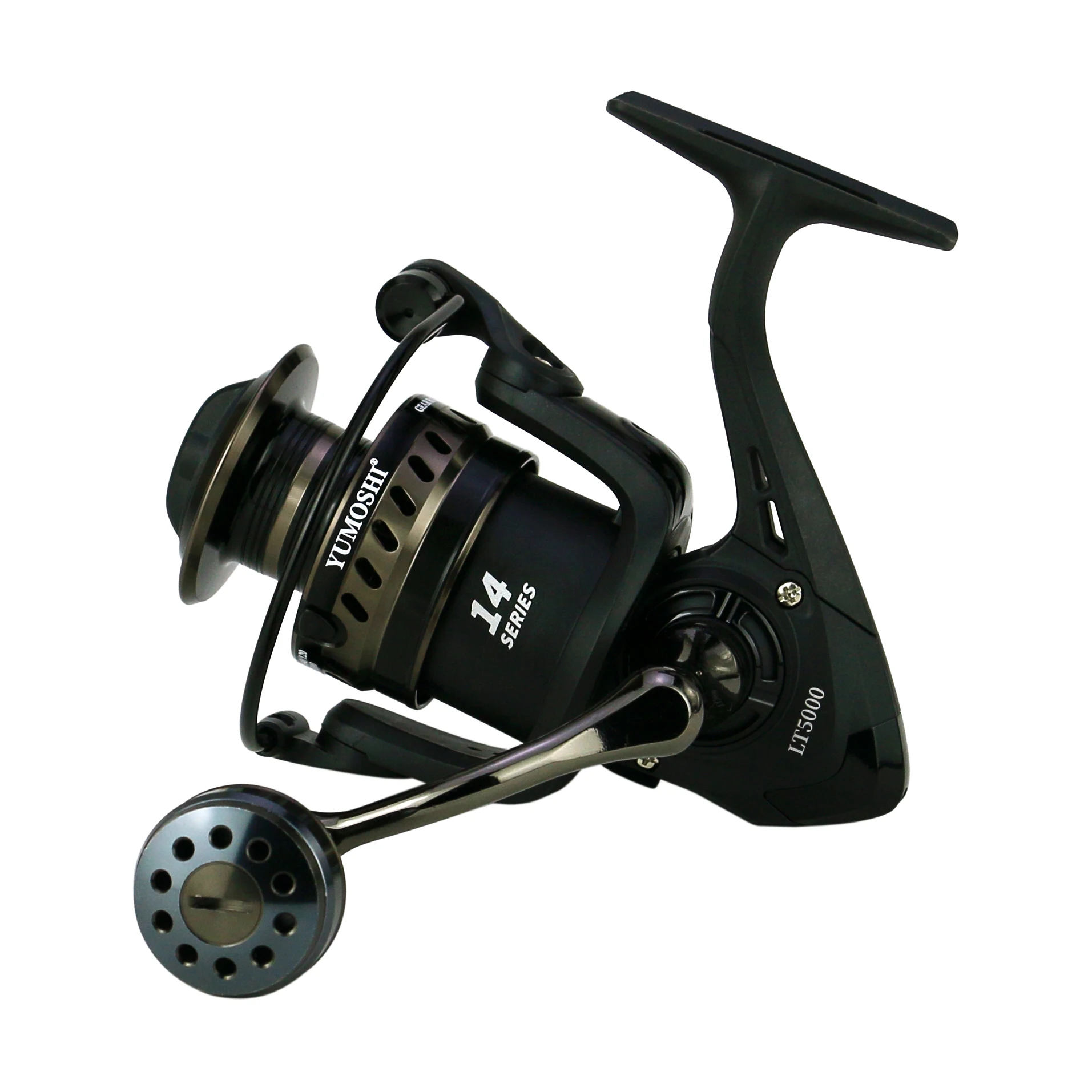 Yumoshi All Metal 14bb Metal Cup Reel Spinning Fishing Reel Fishing  2000-7000 30kg Max Drag Spinning Fishing Reel For Shimano - Fishing Reels -  AliExpress