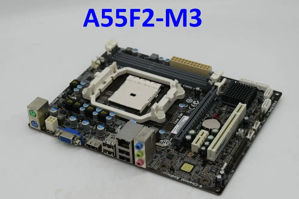 Для ECS Elite A55F2 M3 V: 1 0 FM2 Встроенный с HDMI интерфейсом A55 материнская плата|Материнские