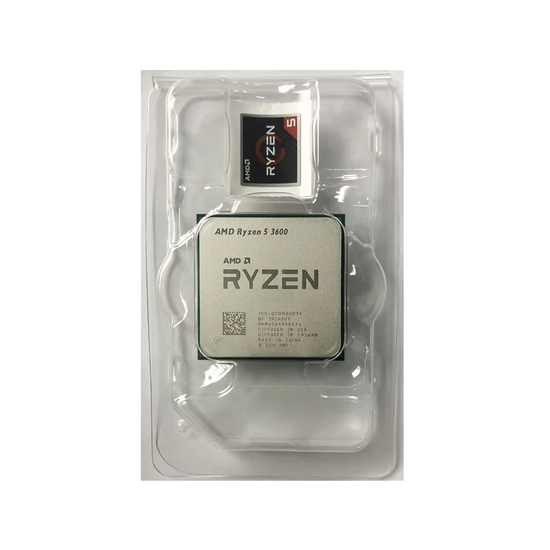 Процессор AMD Ryzen 5 3600 для ПК центральный процессор компьютера 6 ядер 12 нитей