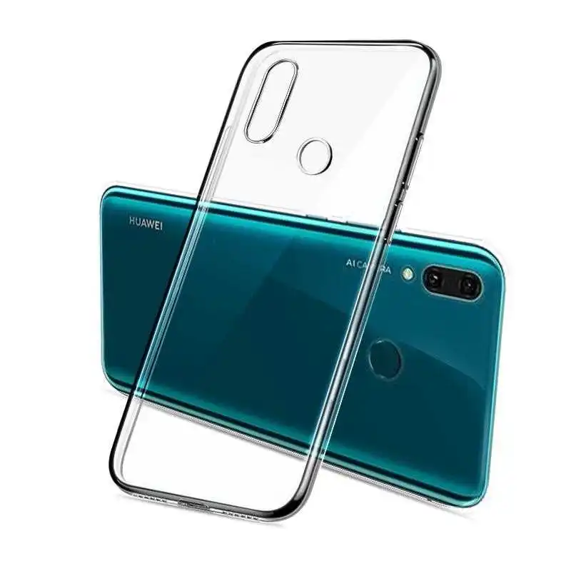 Ultra Thin Clear Transparent Soft TPU Case For Huawei Y9 Y7 Y6 Pro 2019 Y3 Y5 Lite 2018 Phone Cover | Мобильные телефоны и