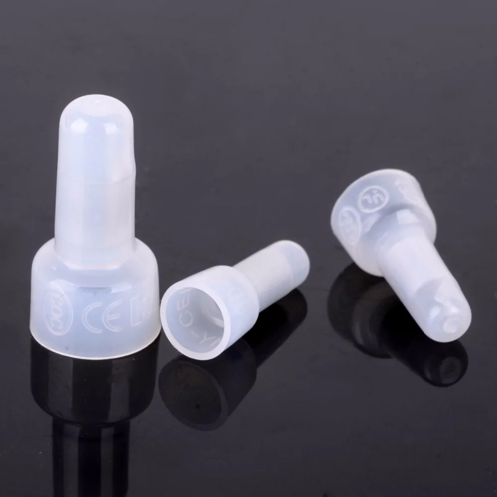 

100pcs Closed End Crimp Caps 22-16 16-14 12-10 AWG Gauge Wire Connector Terminals