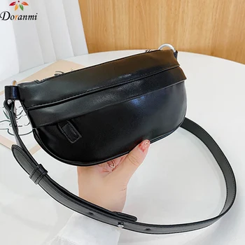 

DORANMI Casual Waist Bag Women's Fanny Packs 2020 Chain Strap Waist Packs Female Luxury Brand Designed Chest Bag Nerka BG695