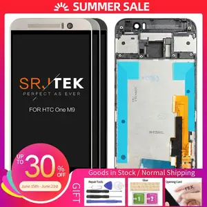 5" For HTC ONE M9 LCD Touch Screen With Frame For HTC ONE M9 Display Digitizer Assembly Replacement Parts M9E M9W