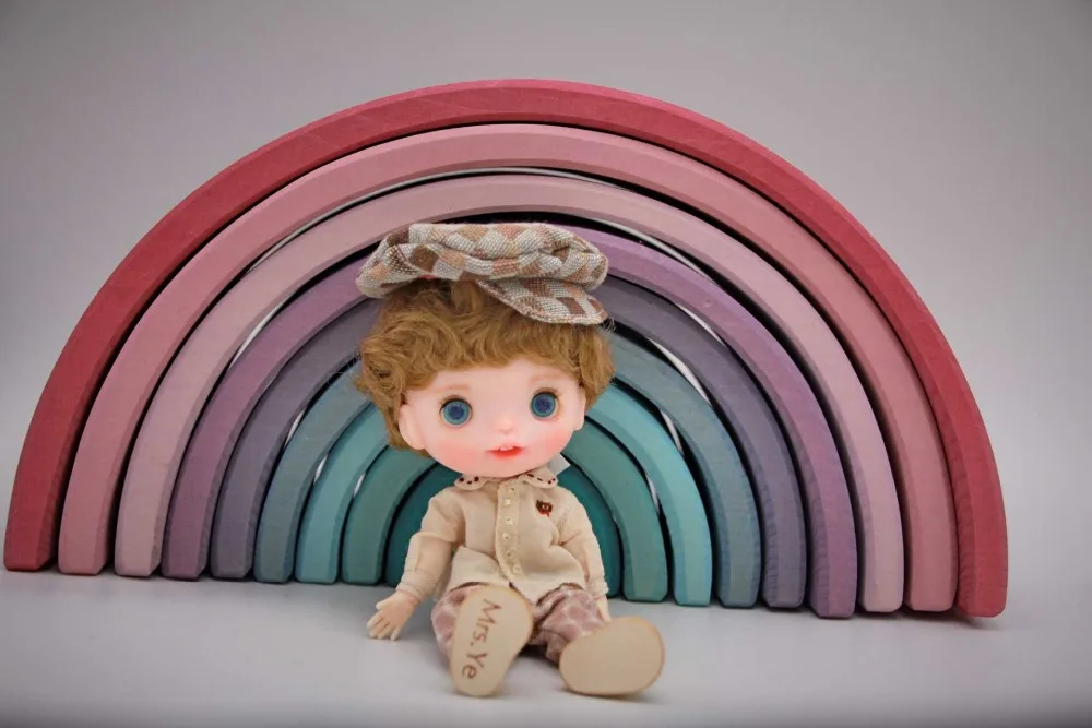 OB11 кукла ручной работы на заказ 1/8 BJD куклы OB голова и Обнаженная кукла Полимерная глина