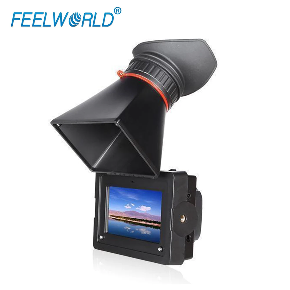 

FEELWORLD E350 3.5 Inch Electronic View Finder with HDMI Input and Output EVF Camera External LCD Viwefinders