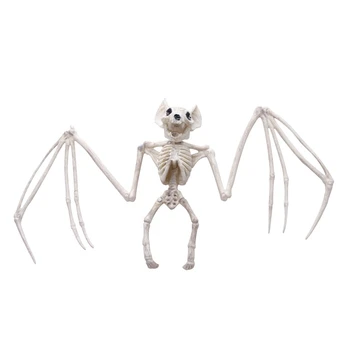 

Halloween Horror Bats Skeleton Animal Skeleton Model Lifelike Festival Decor Party Halloween Decoration Props