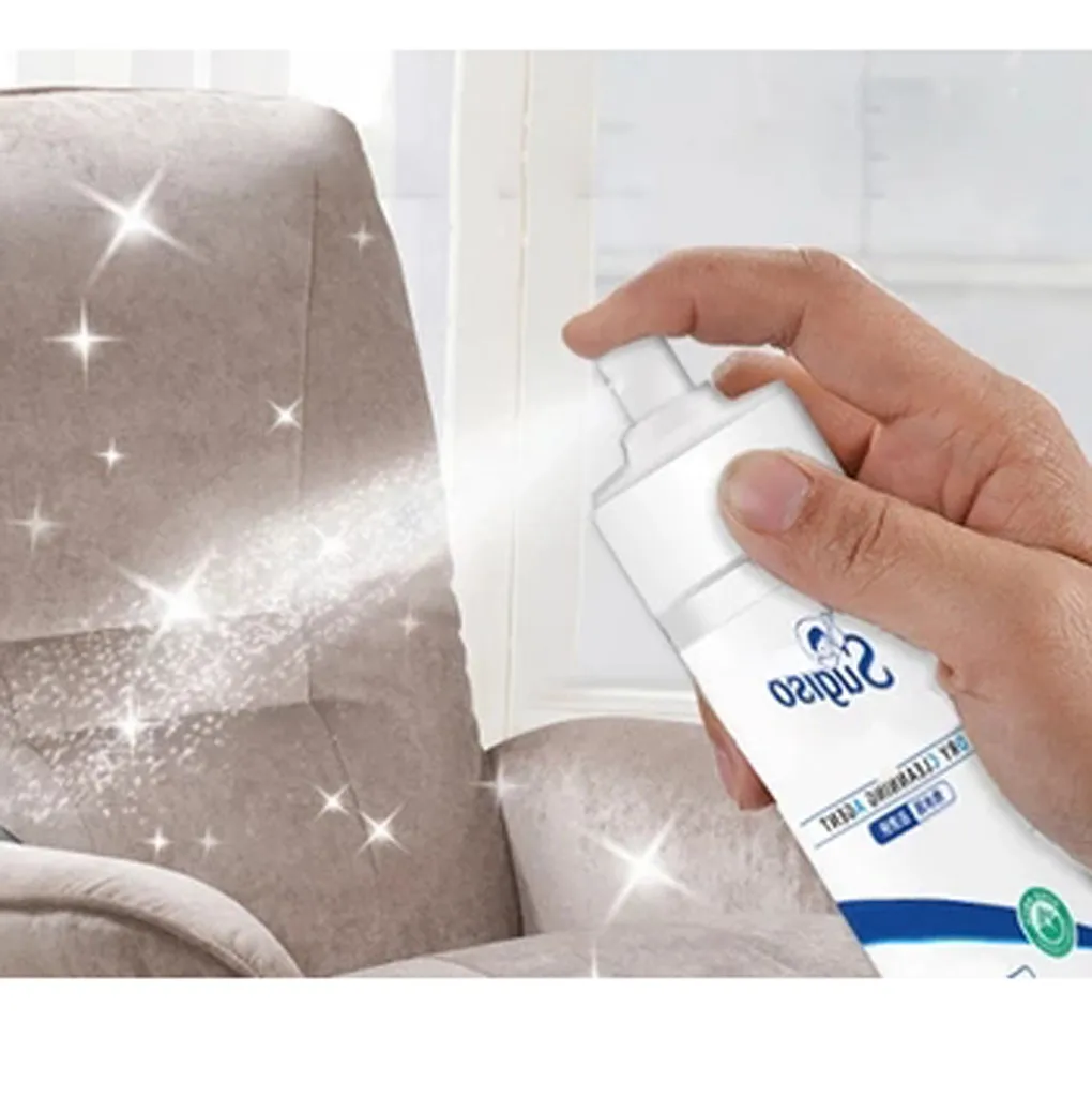 Multi-purpose Cleaner Dry Cleaning Agent Convenient Disposable Spray Waterless Clothing Cleansing Foam Paint Maintenance
