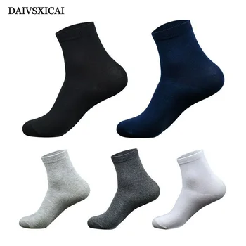 

5Pairs/lot=10pieces Autumn Winter Man Cotton Socks Business Long Tube Male Casual Socks Fashion High Quality