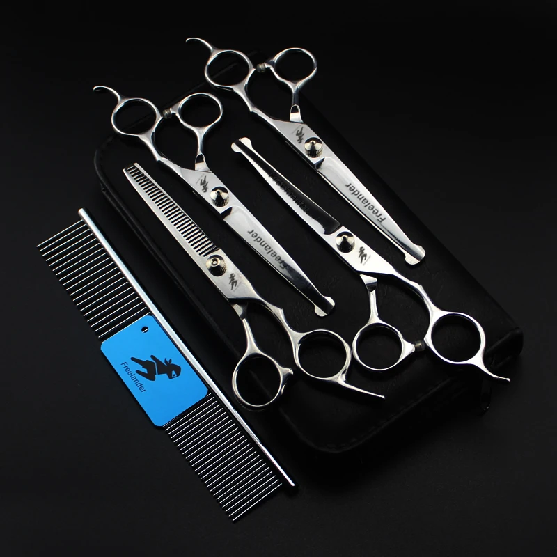 4 дюйма 5 дюймов 6,5 дюймов ножницы для стрижки 3 серебряные японские Парикмахерские ножницы набор профессиональные ножницы для волос японские