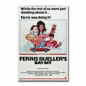 

Ferris Buellers Day Off Movie Silk Poster Wall Sticker Decoration Gift