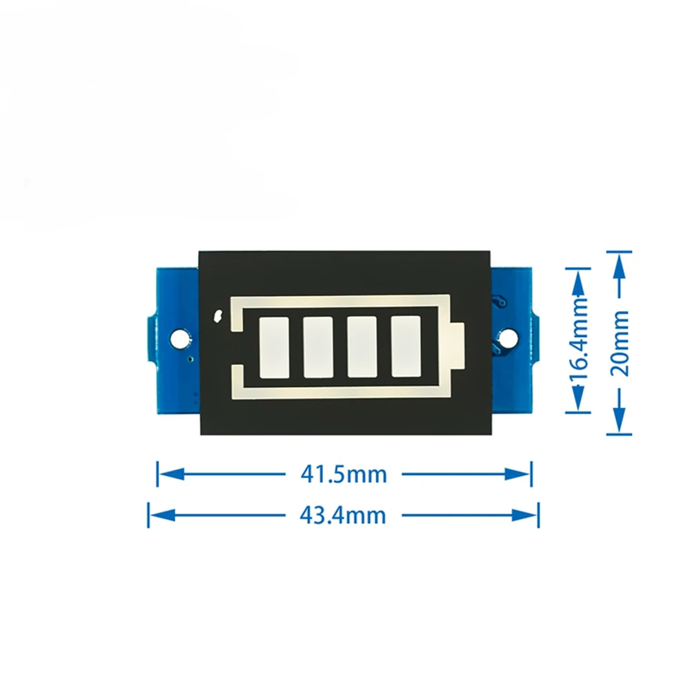 18650 светодиодный дисплей 12V 3S литий-ионный аккумулятор светодиодный дисплей Панель индикатор емкости батареи синий дисплей модуль