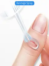  10ml Waterproof First Aid Liquid Bandage Medical Disinfecting Adhesive Hemostasis Plaster for Small Cut Wounds Healing Gel Patch 