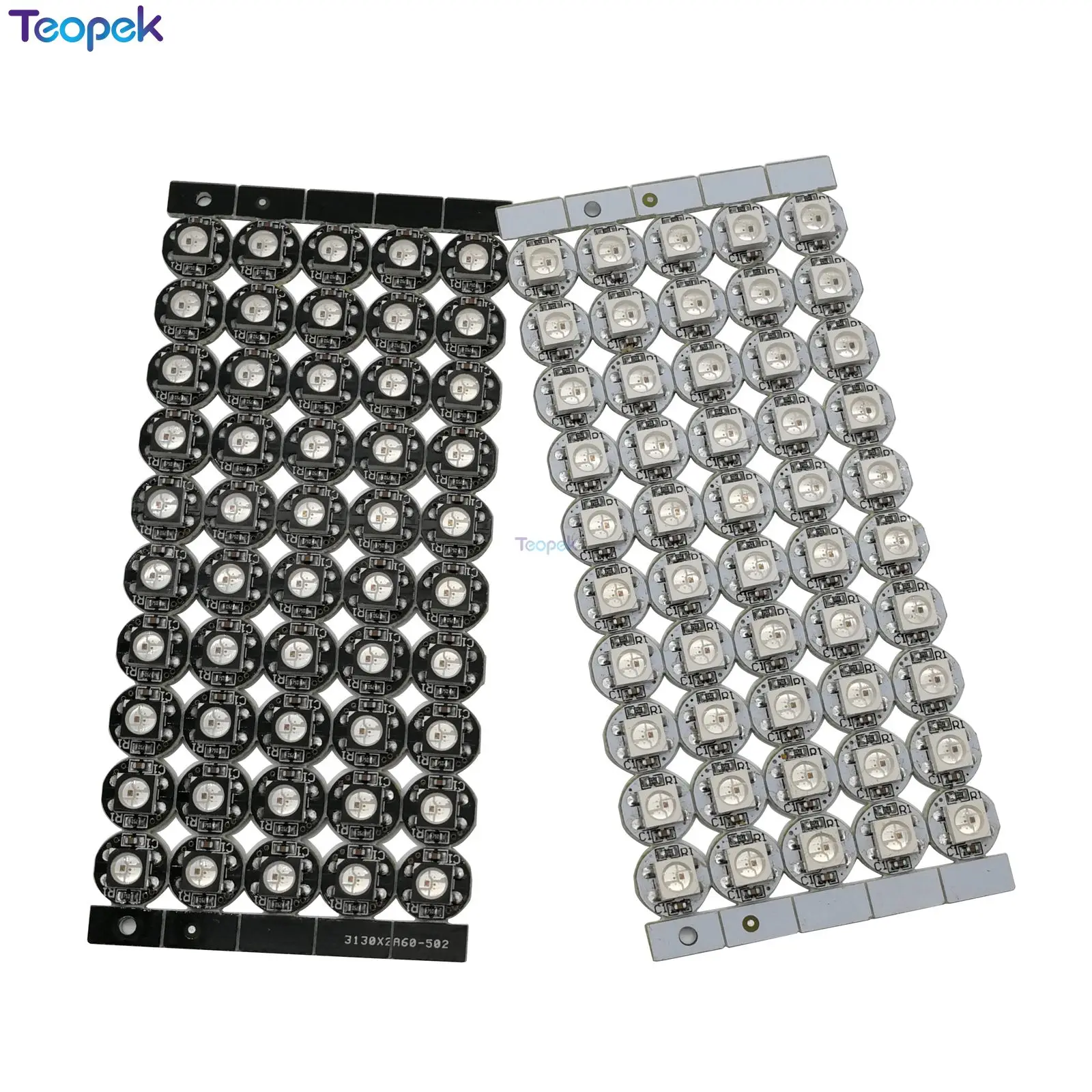 

10-1000pcs WS2812B Built-in WS2811 IC LED Chip 5050 SMD Individually Addressable With Mini PCB Board (10mm*3mm) Heatsink DC5V