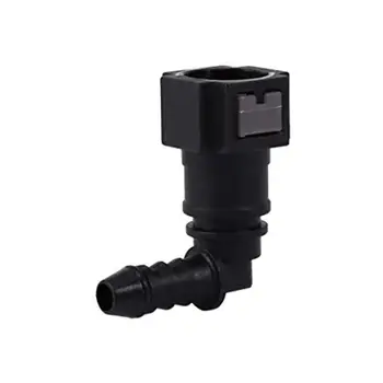 

Motorcycle Hose Coupler ID6 Female 7.89mm Elbow Fuel Line Quick Connector