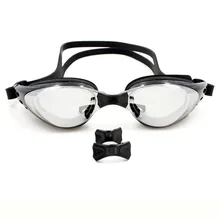 Швейцарские и высокой четкости гальванические Анти-туман близорукость покрытия плавательные очки мульти-спирт по объему выбираемый рецепт
