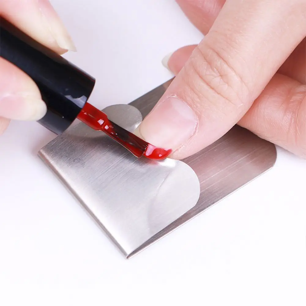 

Simple French Line Edge Guide Stainless Steel Trimmer French Smile Line Drawing Multi-size Nail Manicure Nail Art Styling Tool