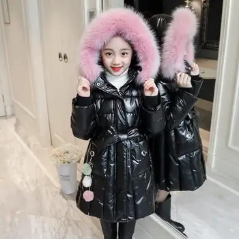 

Winter Girls Cotton Padded Jacket 2020 New Toddler Girl Winter Clothes Fashion Warm Korean Clothes Kids Clothes 10 12 Years