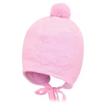 Шапка с помпоном PriKinder