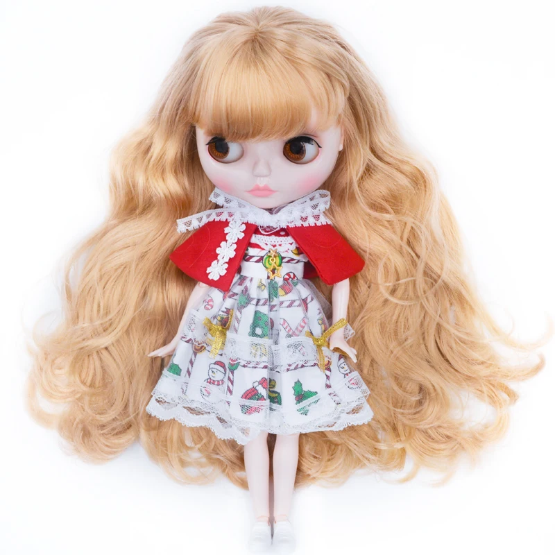 

Neo Blyth Doll NBL Customized Shiny Face,1/6 BJD Ball Jointed Doll Ob24 Doll Blyth for Girl, Toys for Children YM04