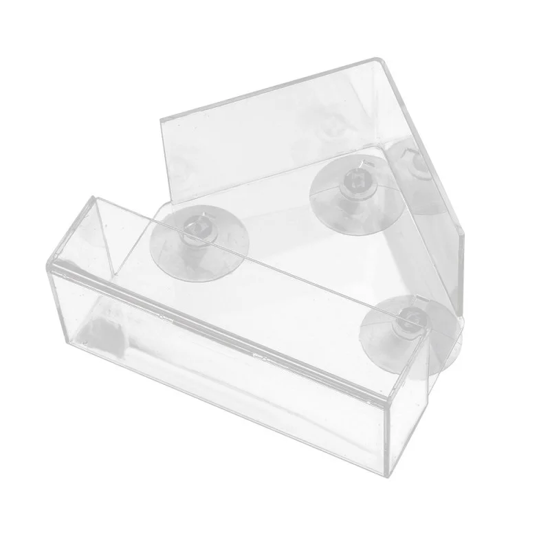 2020 Creative Pet Bird Feeder Window Clear Squirrel Proof Bird Feeders Birdhouse Window Transparent Squirrel Plastic 2 Styles