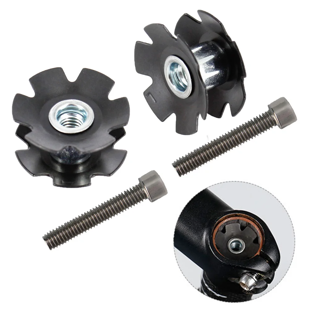 Bicycle Front Fork Mount Core MTB Steer Tube Headset Flanged Fastening