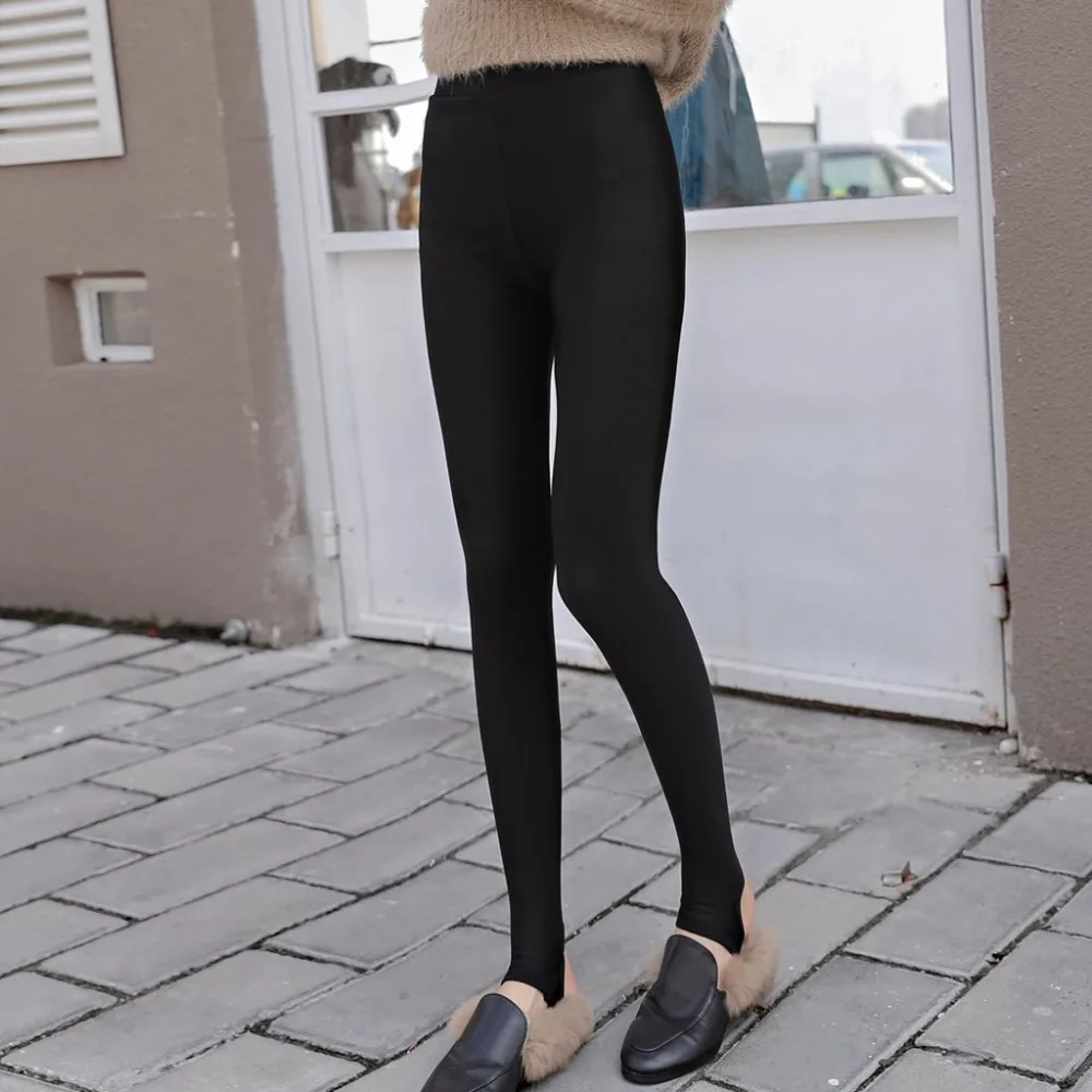 Осенне-зимние модные женские кашемировые колготки размера плюс, высококачественные штаны, глянцевые эластичные колготки, тонкие теплые плотные колготки