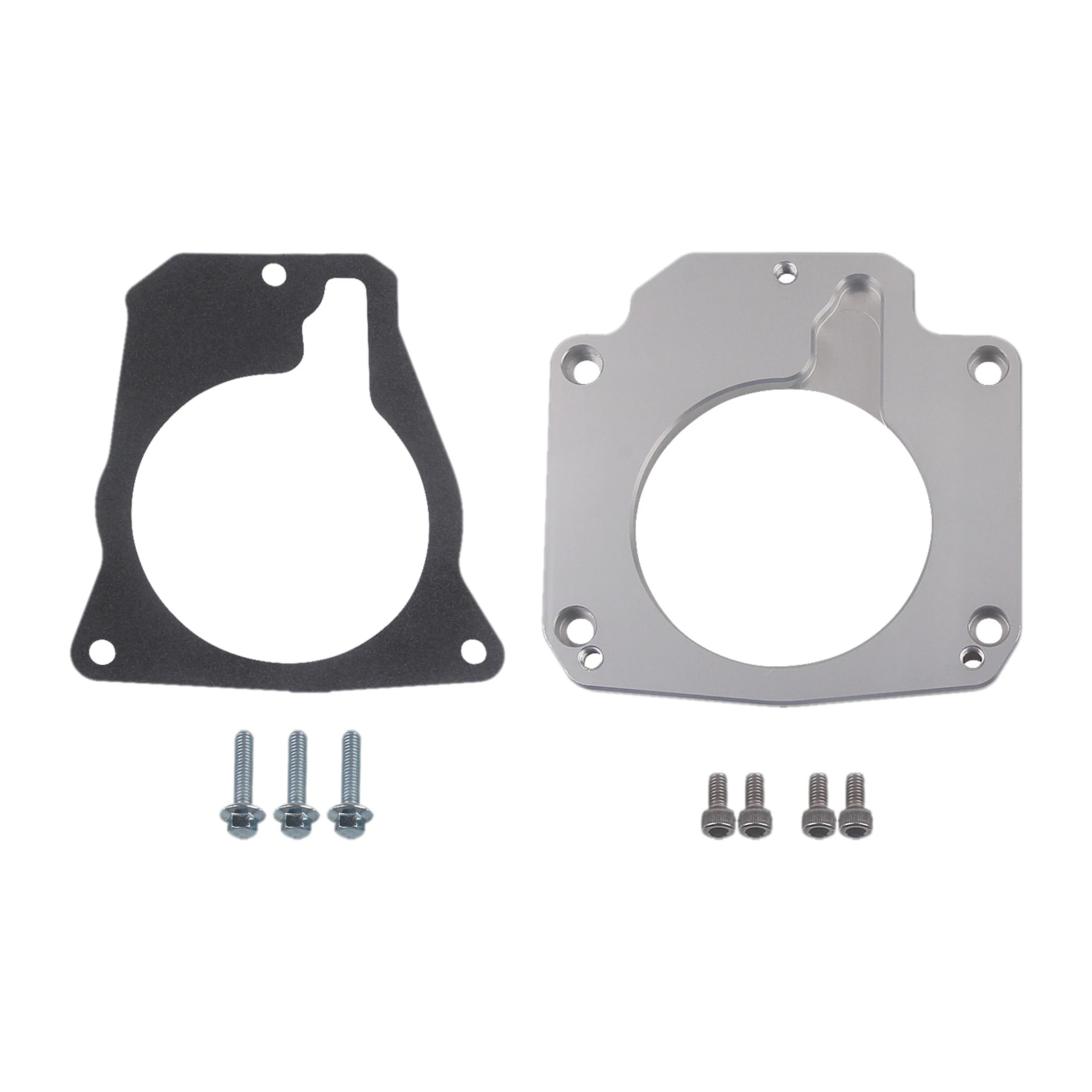 1 Set / 2 Pieces Heavy Duty Vehicle Throttle Body Adapter with Screws