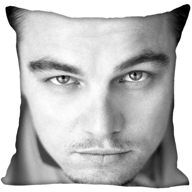Чехол для подушки Leonardo DiCaprio, чехол для подушки для украшения дома, невидимый чехол на молнии, для украшения спальни автомобиля 45X45 см