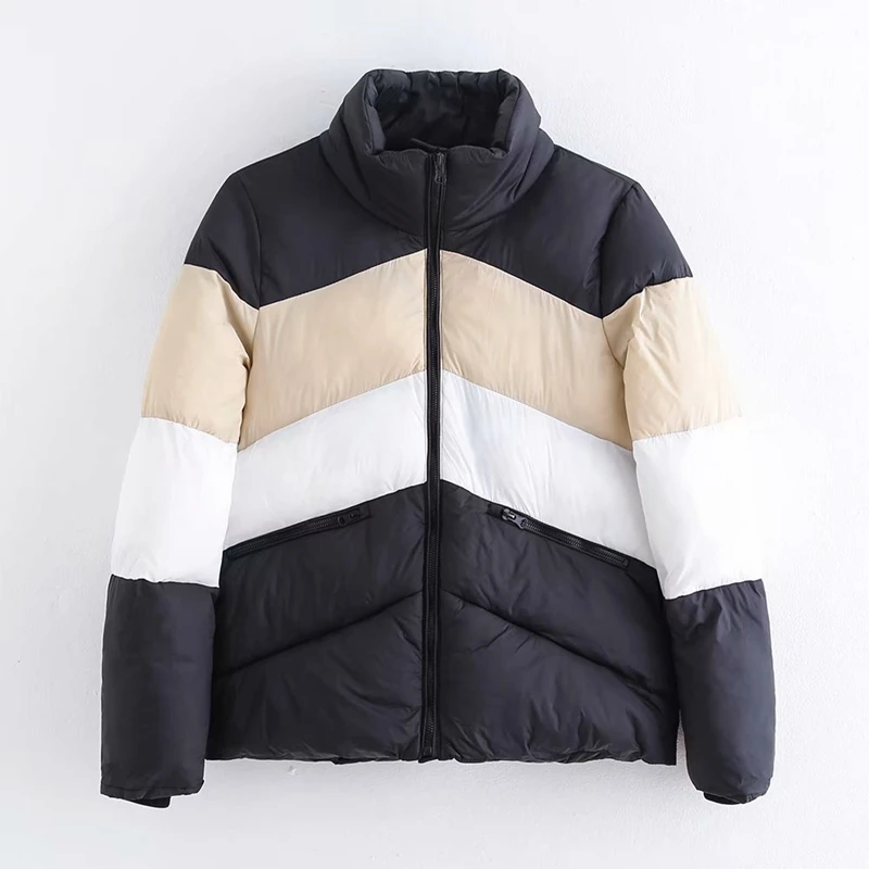 Короткая теплая Толстая парка mujer Женская зимняя модная куртка ...