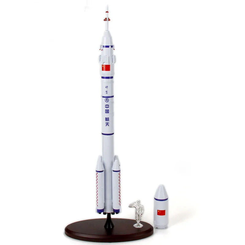 

Toy Car Model 1: 100 Alloy Aircraft Model Long March 2 Launch Vehicle Model Metal Finished Rocket Model Decoration