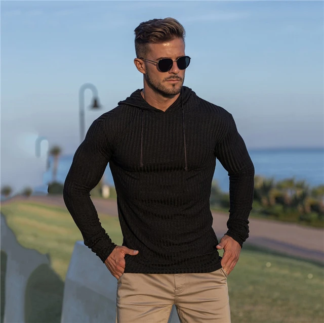 Pull à Col Roulé Pour Homme En Tricot Torsadé à Manches Longues Coupe Ajustée Décontracté Automne