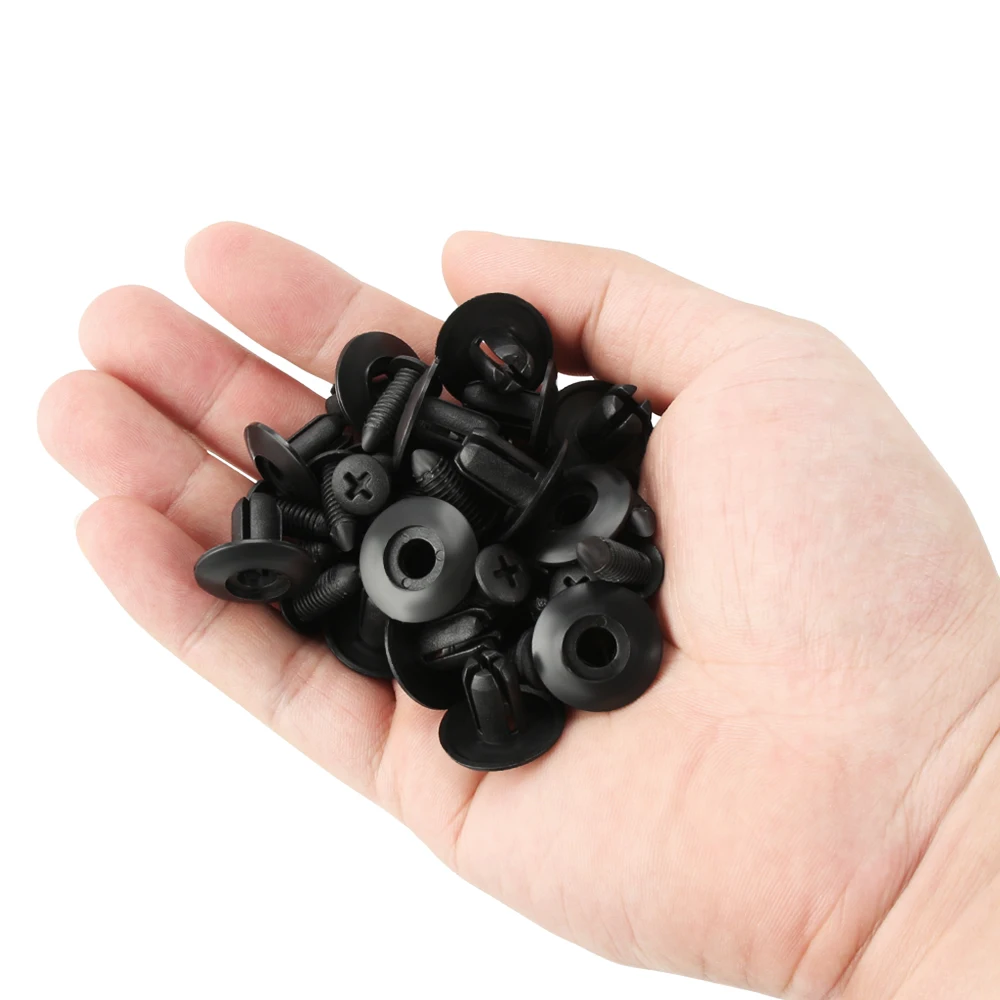 8mm Car Rivets Bumper Fender Fastener Clips for audi a4 megane 3 tucson renault clio 2 alfa romeo 159 | Автомобили и мотоциклы